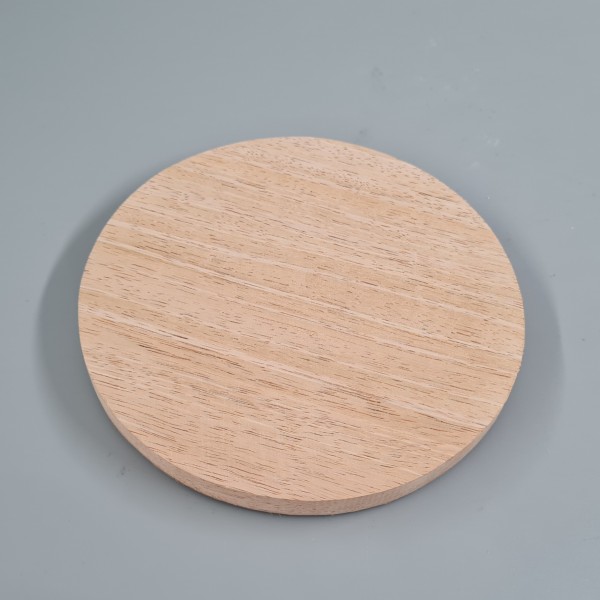 Kerzenteller Holz 10cm natur